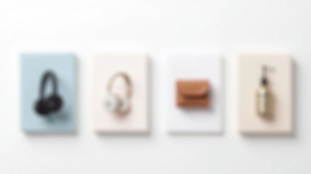 Collection of properly formatted product images displayed on cards showing different product categories with consistent aspect ratios and white background treatment