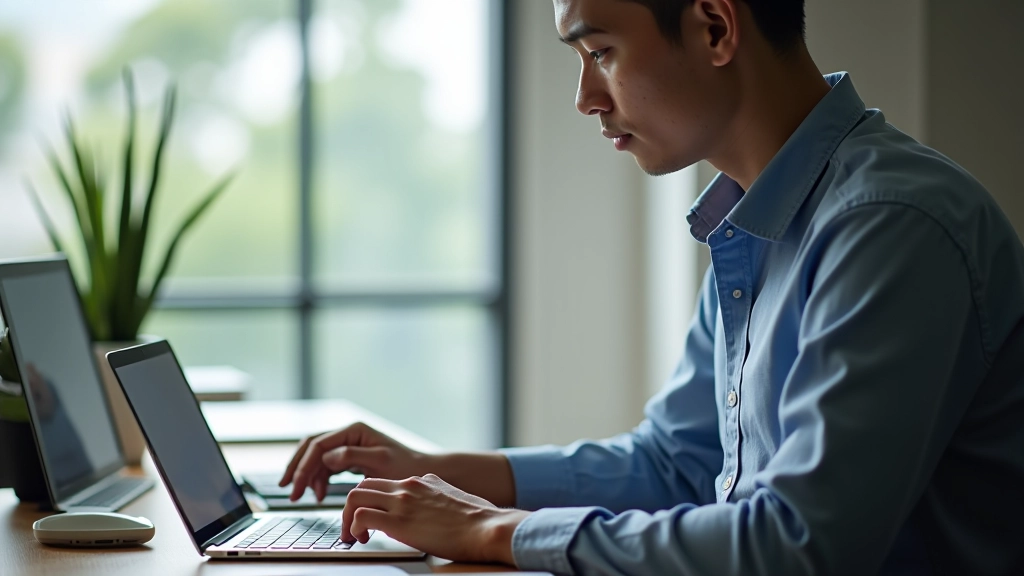 Person reviewing checkout form on laptop screen, studying payment interface design